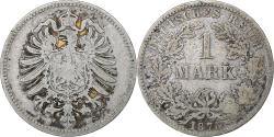 World Coins - Germany, Wilhelm I, Mark, 1875, Darmstadt, Silver, , KM:14