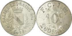 World Coins - Coin, France, F.C.I.M, 260ème section, Salins-Les-Bains, 10 Centimes, 1922