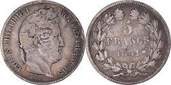 World Coins - Coin, France, Louis-Philippe, 5 Francs, 1831, Lyon, , Silver, KM:744.2