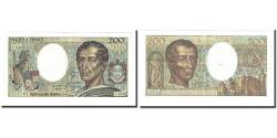 World Coins - France, 200 Francs, Montesquieu, 1985, UNC(60-62), Fayette:70.5, KM:155a