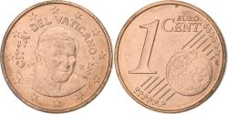 World Coins - VATICAN CITY, Benedict XVI, Euro Cent, 2006, Rome, Copper Plated Steel