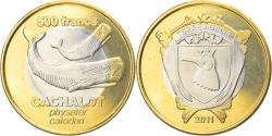 World Coins - Coin, France, 500 Francs, 2011, Adelie, , Bi-Metallic