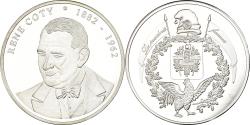 World Coins - France, Medal, Les Présidents de la République, René Coty, , Copper