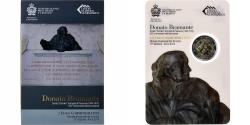 World Coins - San Marino, 2 Euro, Donato Bramante, Coin card, 2014, Rome, Bi-Metallic