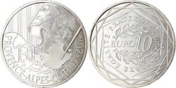 World Coins - France, 10 Euro, Provence-Alpes-Cote d'Azur, 2010, Paris, , Silver