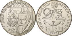 World Coins - Netherlands, 5 Euro, Pieter Cornelisz Hooft, 1997, Copper-nickel,