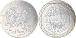 World Coins - France, 10 Euro, Fraternité Automne Sempé, 2014, Paris, FDC, , Silver