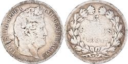 World Coins - Coin, France, Louis-Philippe, 5 Francs, 1831, Lyon, , Silver, KM:745.4