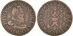 World Coins - Coin, France, Henri de la Tour d'Auvergne, Double Tournois, 1614, Bouillon