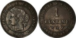 World Coins - Coin, France, Cérès, Centime, 1882, Paris, , Bronze, KM:826.1