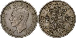 World Coins - Coin, Great Britain, George VI, 1/2 Crown, 1950, VF(30-35), Copper-nickel