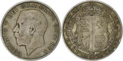 World Coins - Great Britain, George V, 1/2 Crown, 1922, Silver, , KM:818.1a