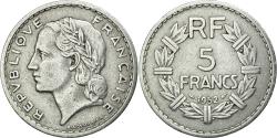 World Coins - Coin, France, Lavrillier, 5 Francs, 1952, Paris, , Aluminum, KM:888b.1