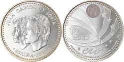 World Coins - Spain, 12 Euro, Spanish Presidency of the EU, 2010, Madrid, , Silver