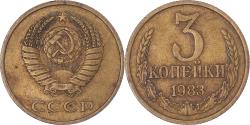World Coins - Coin, Russia, 3 Kopeks, 1983