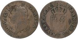 World Coins - France, Louis XVI, Sol, 1788, Bordeaux, Copper, , Gadoury:350