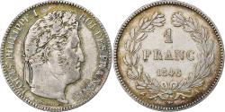 World Coins - France, Louis-Philippe I, Franc, 1846, Paris, Silver, , Gadoury:453