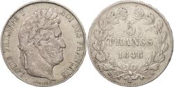 World Coins - Coin, France, Louis-Philippe, 5 Francs, 1846, Strasbourg, , Silver