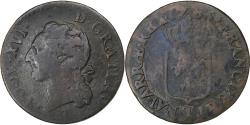 World Coins - France, Louis XVI, 1/2 Sol, 1785, Nantes, Copper, , Gadoury:349