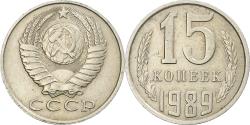 World Coins - Russia, 15 Kopeks, 1989