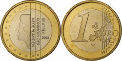 World Coins - Netherlands, Beatrix, Euro, BU, 2002, Utrecht, Bi-Metallic, , KM:240