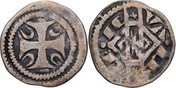 World Coins - Coin, France, Hainaut, Jeanne de Constantinople, Maille, Valenciennes