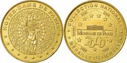 World Coins - France, Token, Touristic token, Paris - Notre Dame - Vierge à l'enfant, 2000