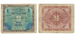 World Coins - Banknote, Germany, 1 Mark, 1944, KM:192a, VF(20-25)
