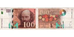 World Coins - France, 100 Francs, Cézanne, H012642929, VF(30-35)