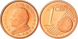 World Coins - VATICAN CITY, Euro Cent, 2004, , Copper Plated Steel, KM:341