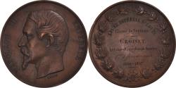 World Coins - France, Medal, Napoléon III, Lycée Impérial Saint-Louis, 1857, Barre