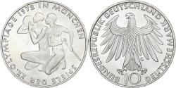 World Coins - GERMANY - FEDERAL REPUBLIC, 10 Mark, 1972, Karlsruhe, Silver, , KM:132