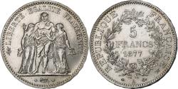 World Coins - France, 5 Francs, Hercule, 1877, Paris, Silver, , Gadoury:745a