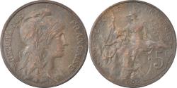 World Coins - Coin, France, Dupuis, 5 Centimes, 1909, Paris, , Bronze, KM:842
