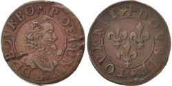 World Coins - Coin, FRENCH STATES, CHATEAU-RENAUD, 2 Deniers, Tournois, , Copper