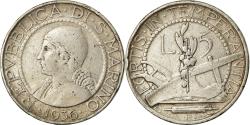 World Coins - Coin, San Marino, 5 Lire, 1936, Rome, , Silver, KM:9