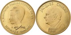 World Coins - France, Medal, Jacques Chirac, Elections Présidentielles, 1995, Bronze