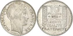 World Coins - Coin, France, Turin, 10 Francs, 1938, Paris, , Silver, KM:878