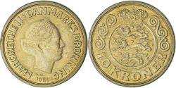 World Coins - Coin, Denmark, 10 Kroner, 1989