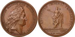 World Coins - France, Medal, Louis XIV, Politics, Society, War, Mauger, , Bronze