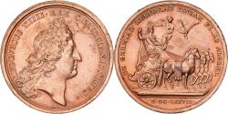 World Coins - France, Medal, Louis XIV, Campagne d'Allemagne, 1678, Copper, Mauger, Restrike