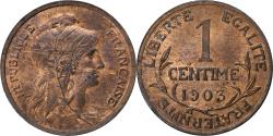 World Coins - France, Centime, Dupuis, 1903, Paris, Bronze, , Gadoury:90, KM:840