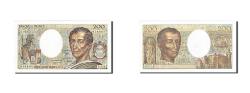 World Coins - Banknote, France, 200 Francs, 1981, 1984, AU(50-53), Fayette:70.4, KM:155a