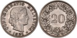World Coins - Coin, Switzerland, 20 Rappen, 1921, Bern, , Nickel, KM:29