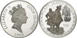 Coin, Cook Islands, Elizabeth II, Silver Jubilee, 25 Dollars, 1977,
