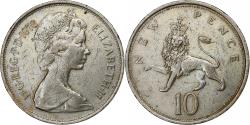 World Coins - Coin, Great Britain, Elizabeth II, 10 New Pence, 1976, , Copper-nickel