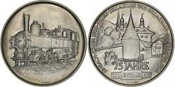 World Coins - Austria, Medal, 75 Jahre Zillertalbahn, 1977, Silver,