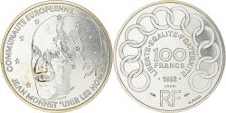 World Coins - Coin, France, Jean Monnet, 100 Francs, 1992, ESSAI, , Silver