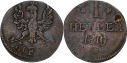 World Coins - Free imperial city of Frankfurt, Heller, 1819, Frankfurt, Copper