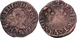 World Coins - France, Henri III, Denier Tournois, Denier Tournois, Undated (1578-1579)